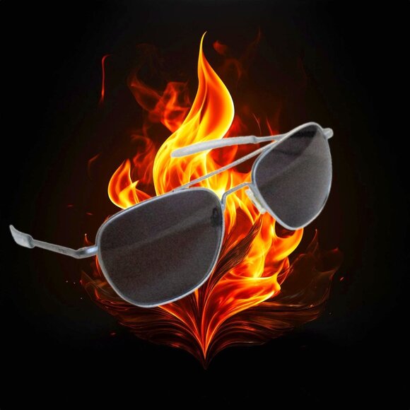 Randolph Engineering Other - Randolph Engineering USA Authentic Aviation Matte Chrome  Sunglasses